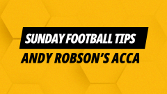 Andy Robson's Sunday football acca tips